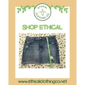 Gap Denim Skirt Size 12